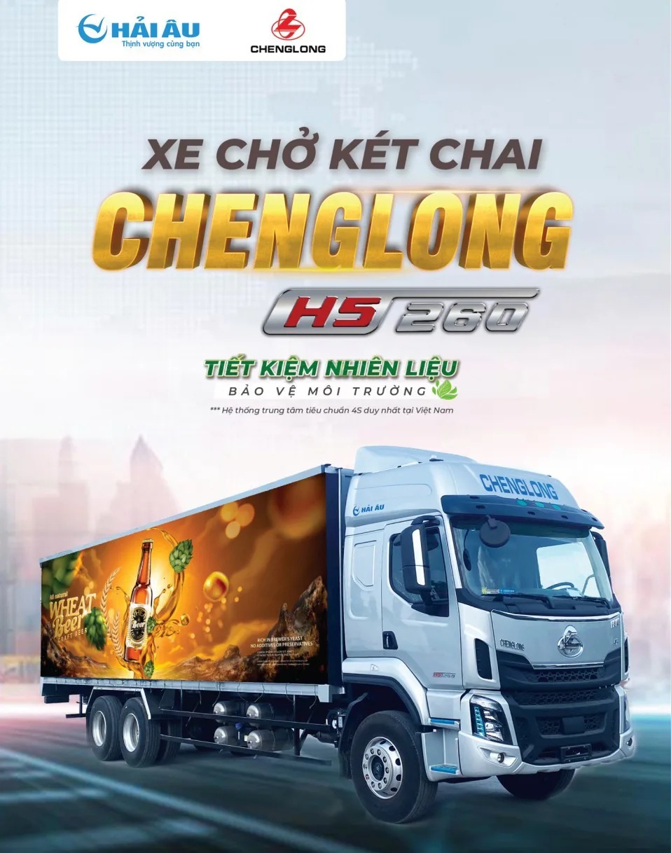 XE CHỞ KÉT CHAI CHENGLONG H5 260HP