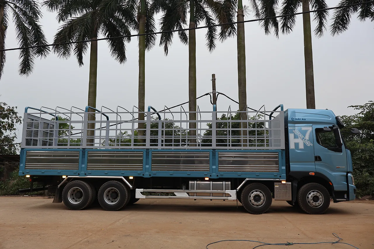 XE TẢI THÙNG 4 CHÂN CHENGLONG H7 360HP (8x4)